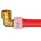 Apollo 1/2 in. x 1/2 in. MNPT PEX-A Barb Brass 90-Degree Male Elbow Fitting EPXME1212 - alternate 7